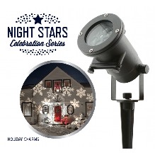 Laser Light - Night Stars Holiday Charms